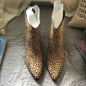 Leopars Print Booties